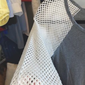 Express Mesh 3/4’ sleeve tee